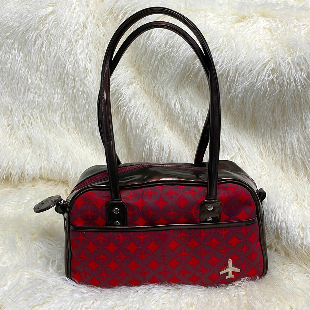 🛫TRANVERSION// Aviation Retro Carry On Handbag VINTAGE RARE